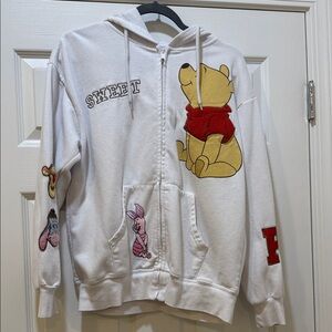 Disney Zipped Hoodie with Pooh and Friends